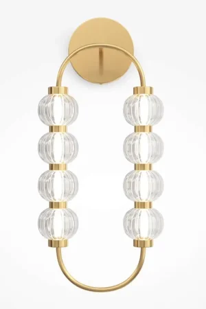 Commander Maintenant Applique rétro - perles ciselées en verre sur cadre ovale BELLA