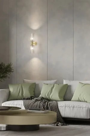 Prix Choc Applique rétro en verre ambré, forme sablier SOLANA