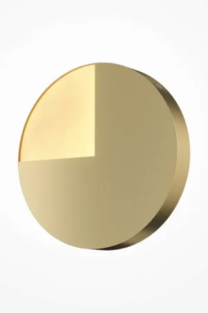 Satisfait Ou Remboursé Applique murale moderne à cadran doré ⌀25 cm LAUREL