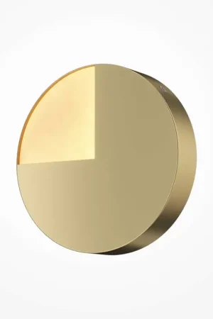 Promotion Applique murale moderne à cadran doré ⌀18,4 cm LAUREL