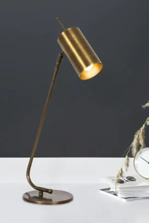 Marque Lampe de table vintage, abat-jour tube orientable SFAX
