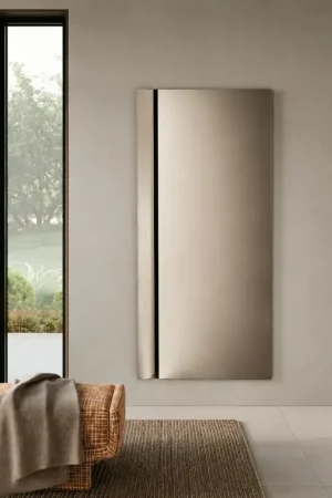 Bon Marché Miroir mural rectangulaire bronze 170 cm MILANO