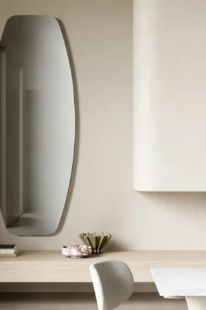 Miroir mural ovale fumé 180 cm MILANO Must-Have