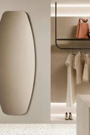 Must-Have Miroir mural ovale bronze 180 cm MILANO