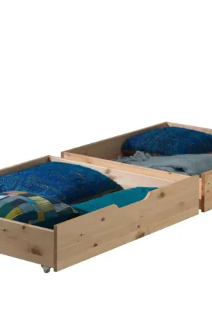Petit Prix Rangements lit Elise - bois de pin