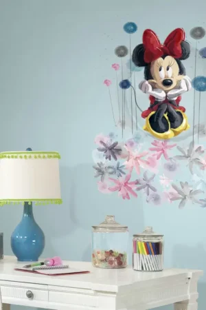 RoomMates stickers muraux - Minnie Floral Graphic Super Prix