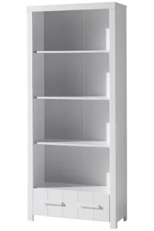 Acheter Direct Bibliothèque Erik avec tiroir - blanc