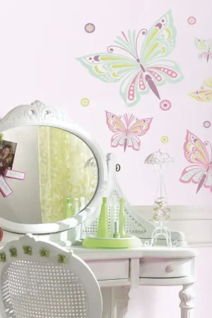 Livraison Express RoomMates stickers muraux - Waverly Papillons