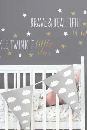 Livraison Express Stickers muraux Brave & Beautiful