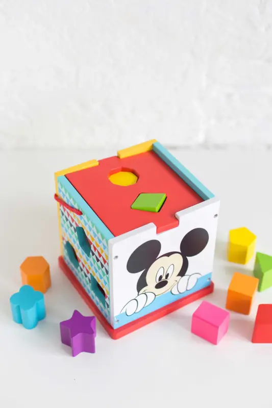 Cube et Blocs en Bois Bon Marché