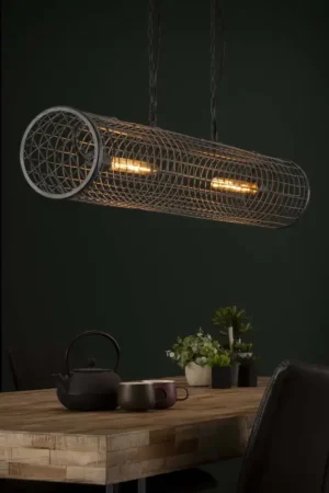 Suspension Donn cylindre 120cm - gris foncé Produit De Marque