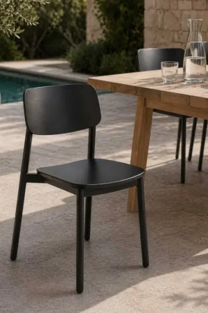 Vente Directe Chaise de jardin Minos Gescova - Aluminium mat anthracite