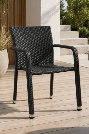 Achetez Aujourd'hui Chaise de jardin Batilda Gescova - Résine tressée anthracite