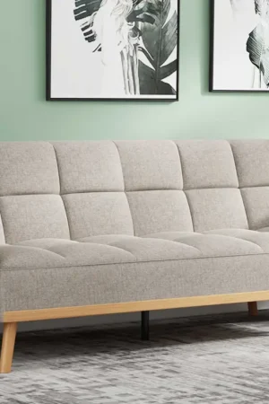 Canapé lit Adana | 214 x 84 x 84 cm | Beige Jusqu'à Épuisement Des Stocks