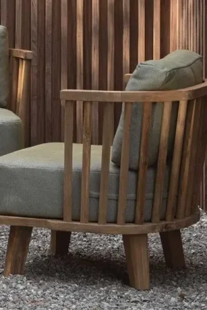 Super Prix Fauteuil de jardin Casablanca Gescova - Teck naturel - 80x70x70 cm - Brun