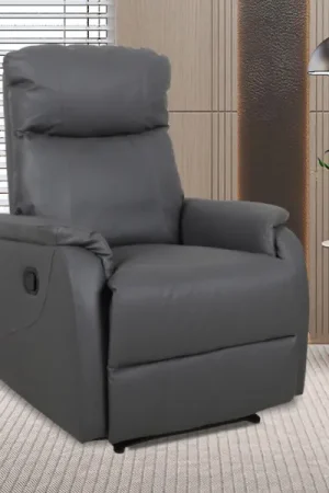 Affaire À Saisir Fauteuil de relax Tokio | réglable manuellement | Max. 110 kg | Gris
