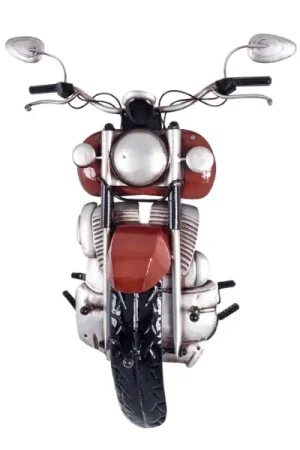 Bon Plan Porte-manteau moteur - 47x12x64 cm - Rouge/métal