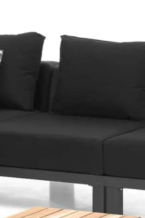 Réduction Fauteuil de jardin Hawaii Gescova - Noir - 76x100x65 cm