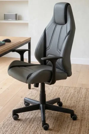 Affaire À Saisir Chaise de bureau Lysander - gris/ noir