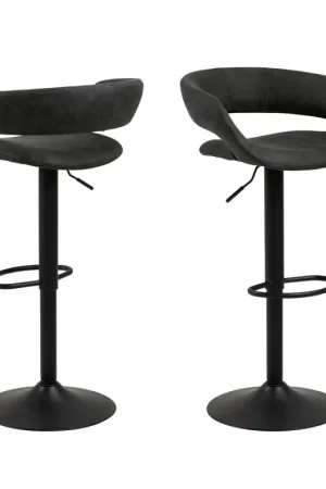 Acheter En Ligne Chaise de bar Dusty - anthracite/noir