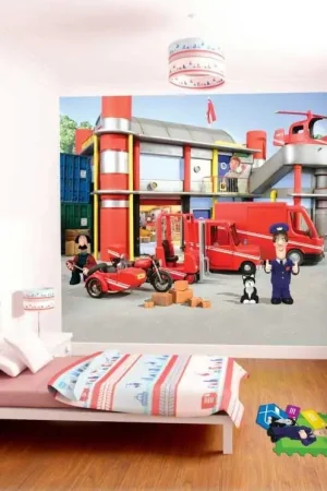 Walltastic Papier peint enfant Pierre Martin le facteur 304x244 cm Commander Vite