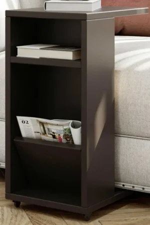 Filinta S Table d'appoint | 100 % MÉLAMINE | Anthracite Meilleure Vente