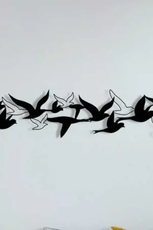 Offre Spéciale Enzo Accessoire mural décoratif en métal | 100 % métal | 100 x 22 cm