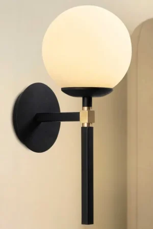 Gondol Applique | CORPS EN MÉTAL | Noir, Blanc Prix Promo