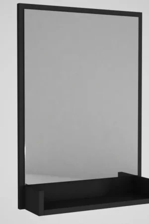 Costa Miroir décoratif | 100 % MÉLAMINE | Noir Satisfait Ou Remboursé
