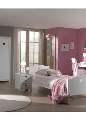 Meilleur Prix Combinaison de chambre d'enfant Amori 2-blanc