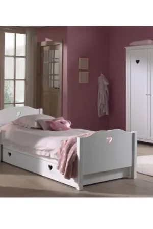 Combinaison de chambre d'enfant Amori 4-blanc Livraison Express