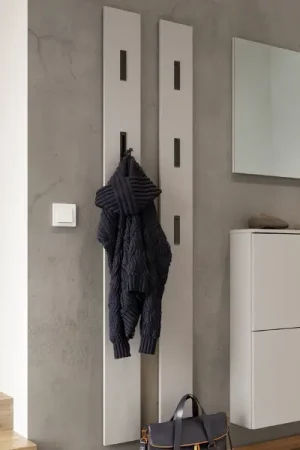 Porte-manteau mural Jonas avec trois crochets - beige cachemire Vente Directe