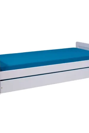 Vente Directe Lit gigogne Surf | 208,5 x 96,4 x 52,5 cm | Couleur : Blanc