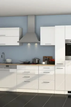 Commander Maintenant Ensemble de cuisine Mailand | Appareils non inclus | High Glossy White