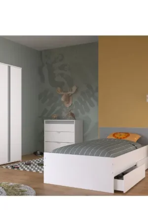 Dernier Modèle Chambre d'enfant Rue | Lit simple, Ensemble de tables de chevet, Table de chevet, Armoire, Commode