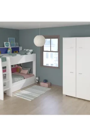 Super Prix Combinaison de chambre d'enfant Leo/Galaxy | Lit superposé, Ensemble de tiroirs de lit, Armoire