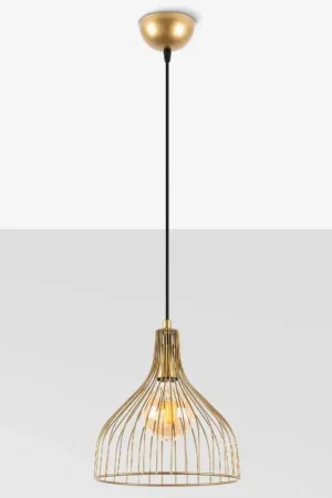 Cafu Lustre | Hauteur réglable | Or brillant Nouveauté