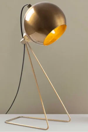 Seulement Aujourd'hui Mixed Lampe de table | Corps en métal | Vintage