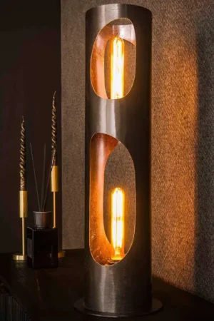 Prix Cassé Lampadaire Orbit 65 cm - nickel noir