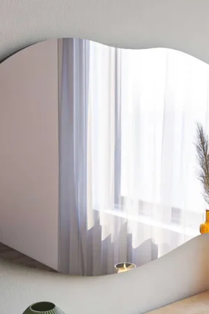 Lossa Miroir | 100% MDF | Noir Offre Limitée