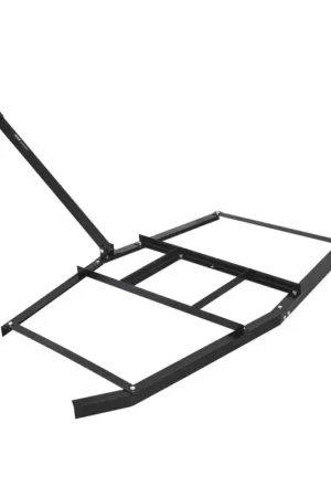 Acheter En Ligne Offres VEVOR Herse Traînée 1880 mm Râteau Niveleur Remorquable d'Allée de Gravier en Acier Q235 avec Barres Réglables, Capacité Charge 22,7 kg, Outil de Nivellement pour VTT, UTV, Tracteur de Pelouse Jardin