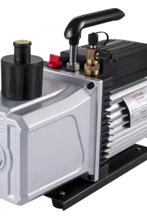 Haute Qualité VEVOR Pompe à vide, 340 L/min, pompe à vide de climatisation à 1 étage, 745 W, outil ultime de réfrigérant HVAC sous vide pour climatiseurs domestiques, voitures automobiles, réfrigérateurs