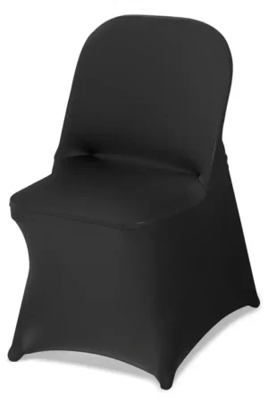Offres VEVOR Housse de Chaise Extensible 150PCs Noir, Couverture Protecteur de Chaise en Polyester et Élasthanne, Devant Plat, pour Mariage Salle à Manger Banquet, Convient aux Sièges Jusqu'à 45x46x77 cm Offre Exclusive