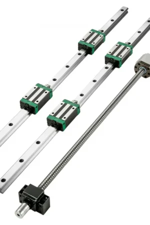 Jusqu'à Épuisement Des Stocks VEVOR Miniature Rail Linéaire Guide HGR20-700mm Rails et roulements linéaires CNC pour les machines d'automatisation telles que les routeurs CNC bricolage les tours les machines-outils