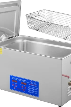 Authentique VEVOR Nettoyeur A Ultrasons 22L Ultrasonic Cleaner Professionnel Nettoyeur Digital Affichage Ultrasonique (22L)