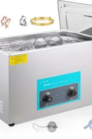 Acheter Direct Offres VEVOR Nettoyeur à Ultrasons 30 L avec Chauffage et Minuterie pour Bijoux Montres