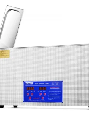 Paiement Sécurisé VEVOR Nettoyeur à Ultrasons pour Pistolet 10 L, Bac Ultrasons 300 W, Appareil de Nettoyage Ultrasonique Pro avec Minuterie, Chauffage et Panier, pour Pièces d'Armes à Feu Balles Fournitures Militaires