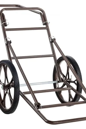 Offre Exclusive VEVOR Chariot à Gibier Capacité de Charge 227 kg, Chariot Transport Pliable, Chariot de Chasse avec 2 Grandes Roues et Poignée Ergonomique, pour Transporter Cerfs Bagages Équipements Pêche Randonnée