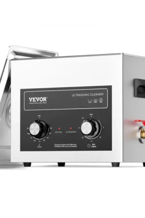 Commande En Gros VEVOR Nettoyeur à Ultrasons Numérique 10 L, Bac Ultrasons 240 W, Appareil de Nettoyage Ultrasonique Professionnel avec Minuterie, Chauffage et Panier, pour Pièces Automobiles, Bijoux, Lunettes, Labo