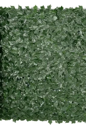 Dernier Modèle VEVOR Haie Artificielle 150x249 cm Brise Vue Clôture de Lierre Artificiel Intimité Support en Tissu Maillé et Joint Renforcé Déco Fausses Feuilles pour Jardin, Extérieur, Cour, Balcon, Terrasse, Patio